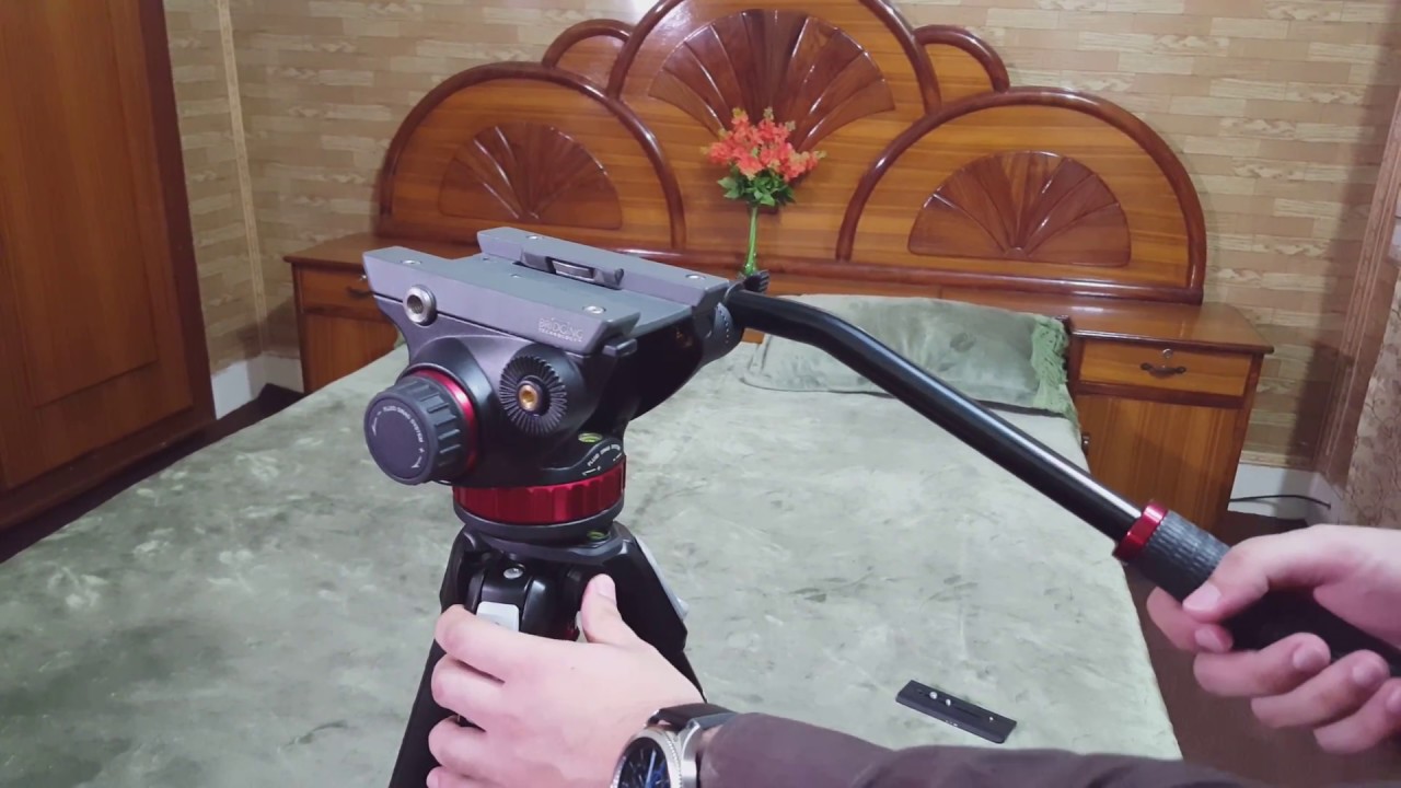 Manfrotto MT190XPRO4 & MVH502AH Video Head Unboxing!