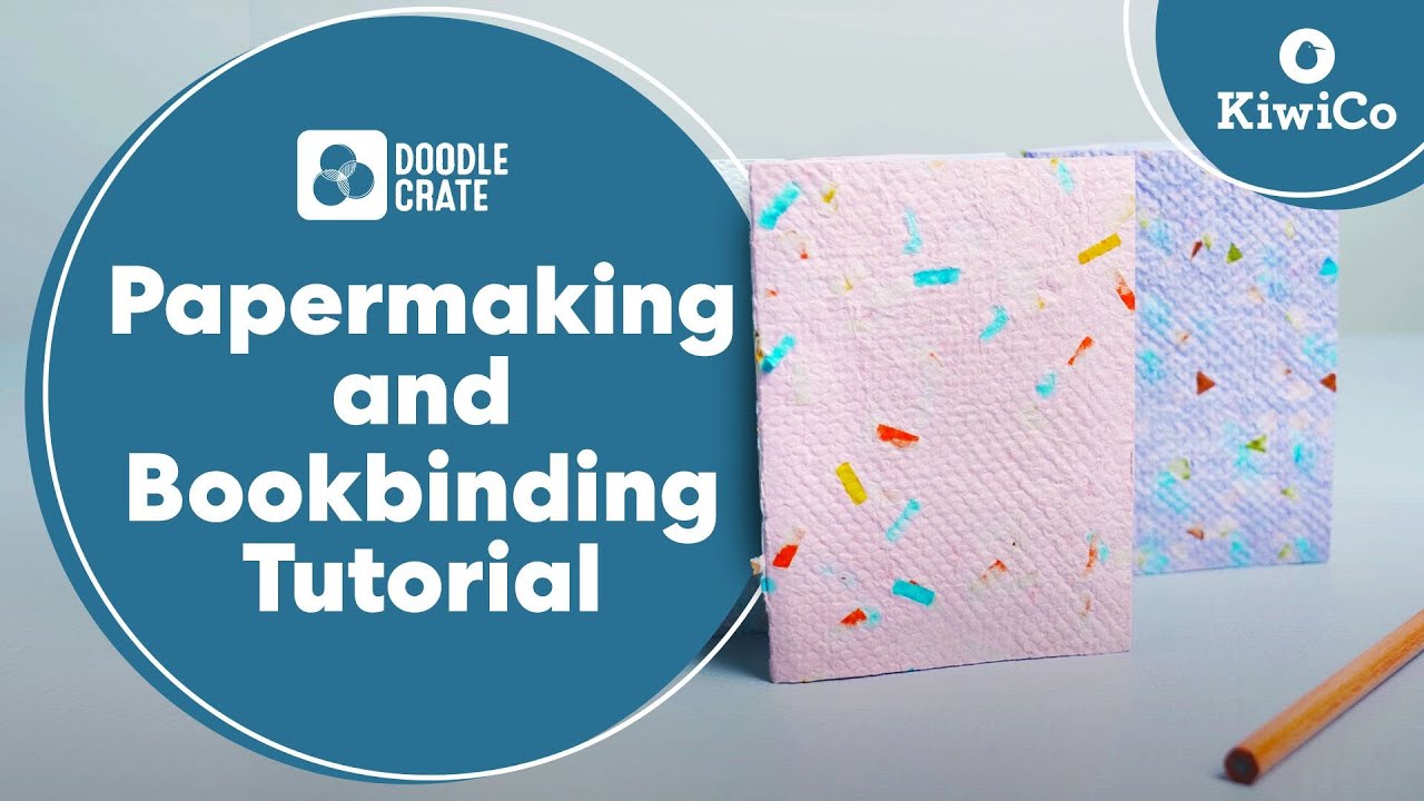 How to Make Mini Journals | Doodle Crate Project Instructions | KiwiCo