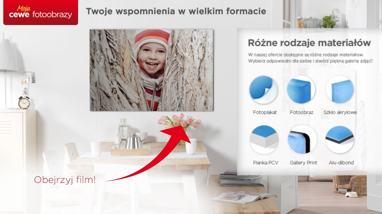 CEWE FOTOOBRAZY - dekoracje ścienne z własnych wspomnień