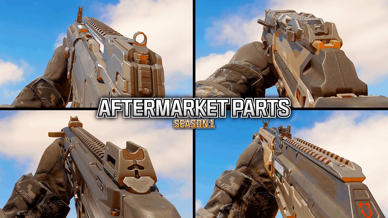 COD BO7 | All Season 1 AfterMarket Parts Showcase!