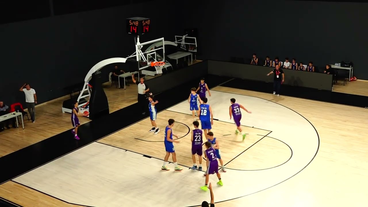 TED U14A vs Girişim SK U14A 2.Periyot 🏀 TBF U14A B GRUP MAÇI 4 Ekim 2025