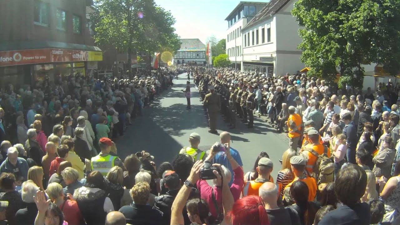 Farewell to Fallingbostel Parade 15th May 2015