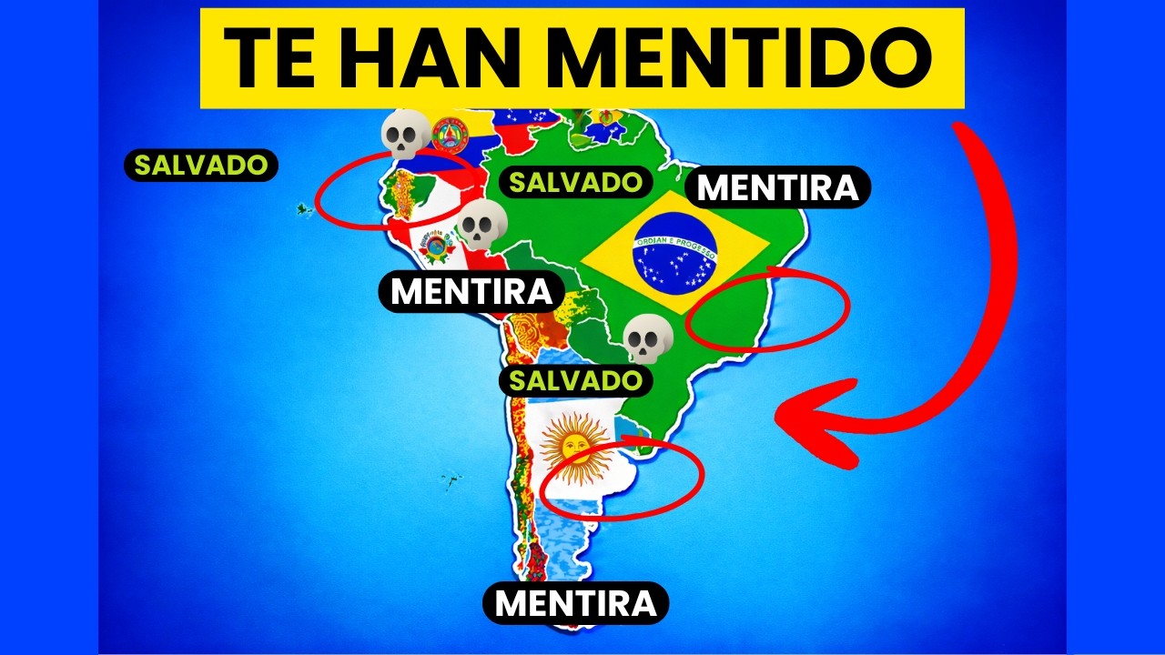 15 Datos Geográficos de SUDAMÉRICA Que No CREERÁS Que Son CIERTOS!