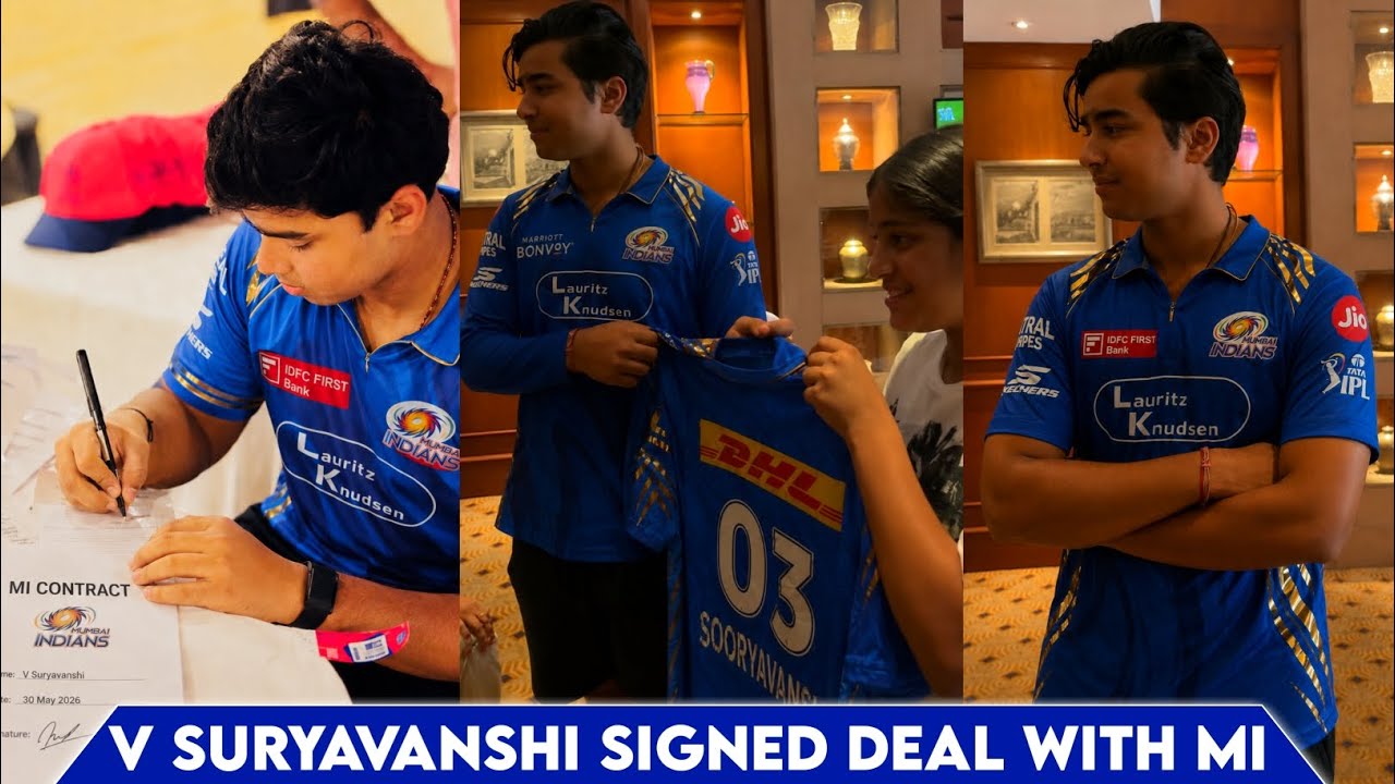 Vaibhav Suryavanshi Trade to MI For the IPL 2027? V Suryavanshi on His Trade News for the IPL 2027