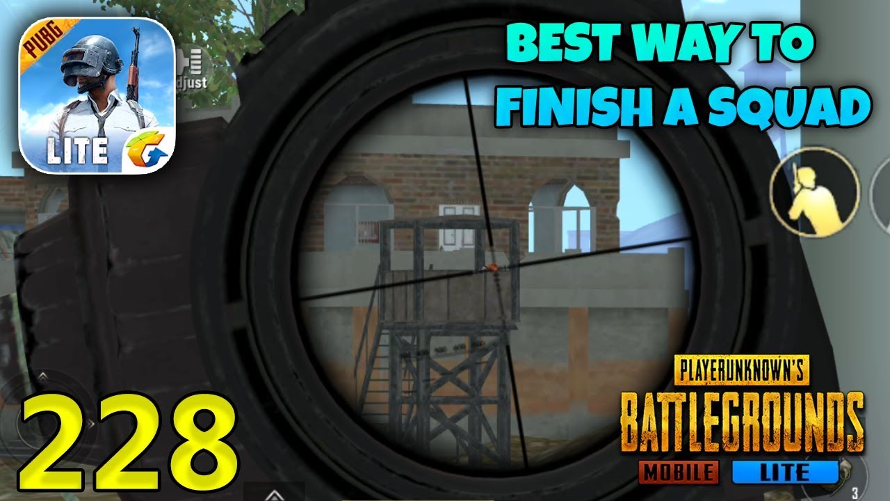Best Way To Finish A Squad | PUBG Mobile Lite