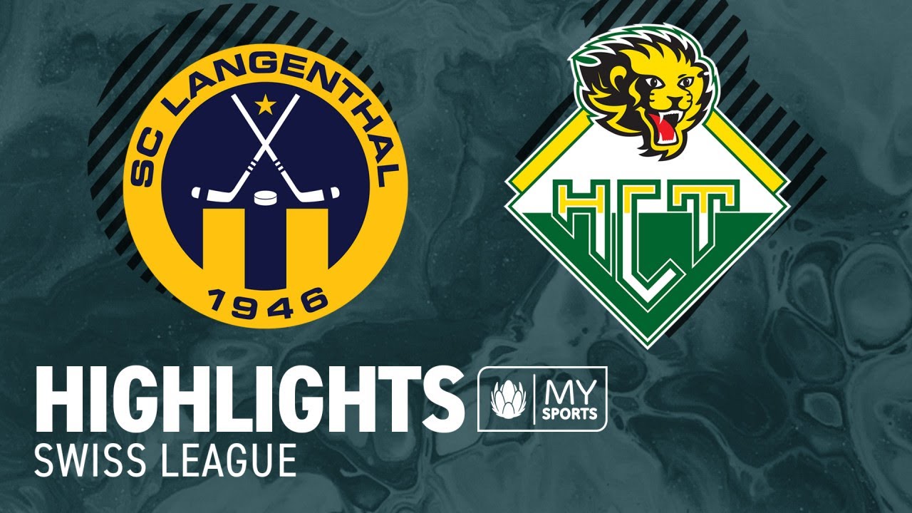Langenthal vs. Thurgau 2:3 nV - Highlights Swiss League | Playoff-Viertelfinal, Spiel 5