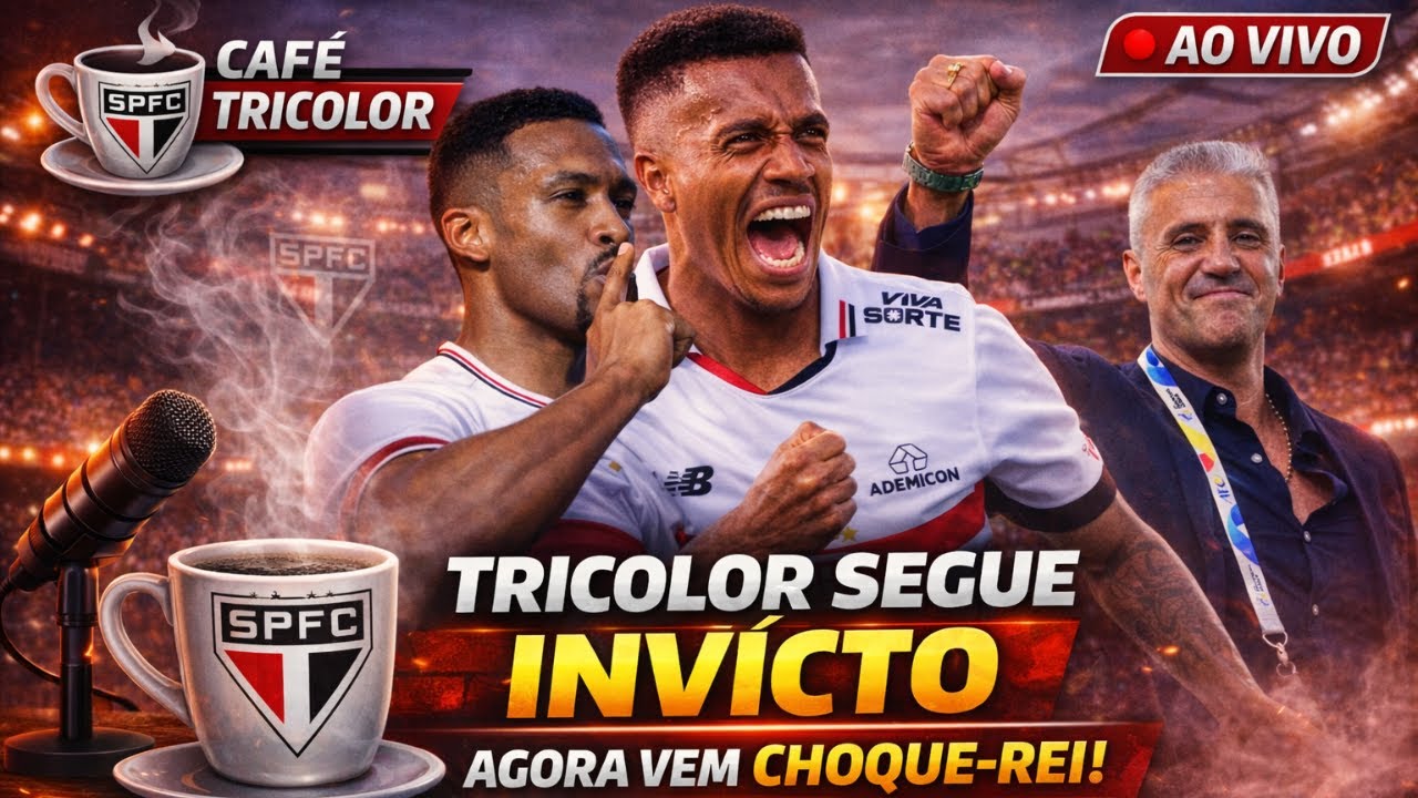 CAFÉ TRICOLOR / SPFC EMBALADO PRA DECISÃO / CRESPO DESCARTA RIVER PLATE / REPERCUSSÃO GIGANTE