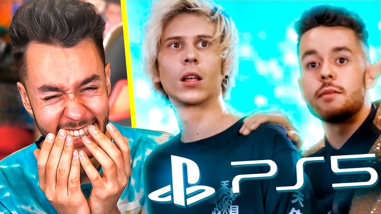 REACCIONANDO AL VÍDEO DE PS5 CON RUBIUS, IBAI, VEGETTA, WILLYREX 
