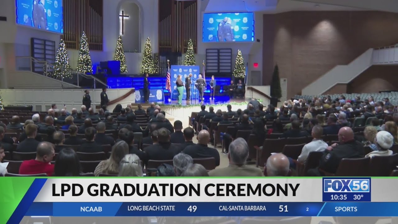 Lexington Police Department holds graduation ceremony