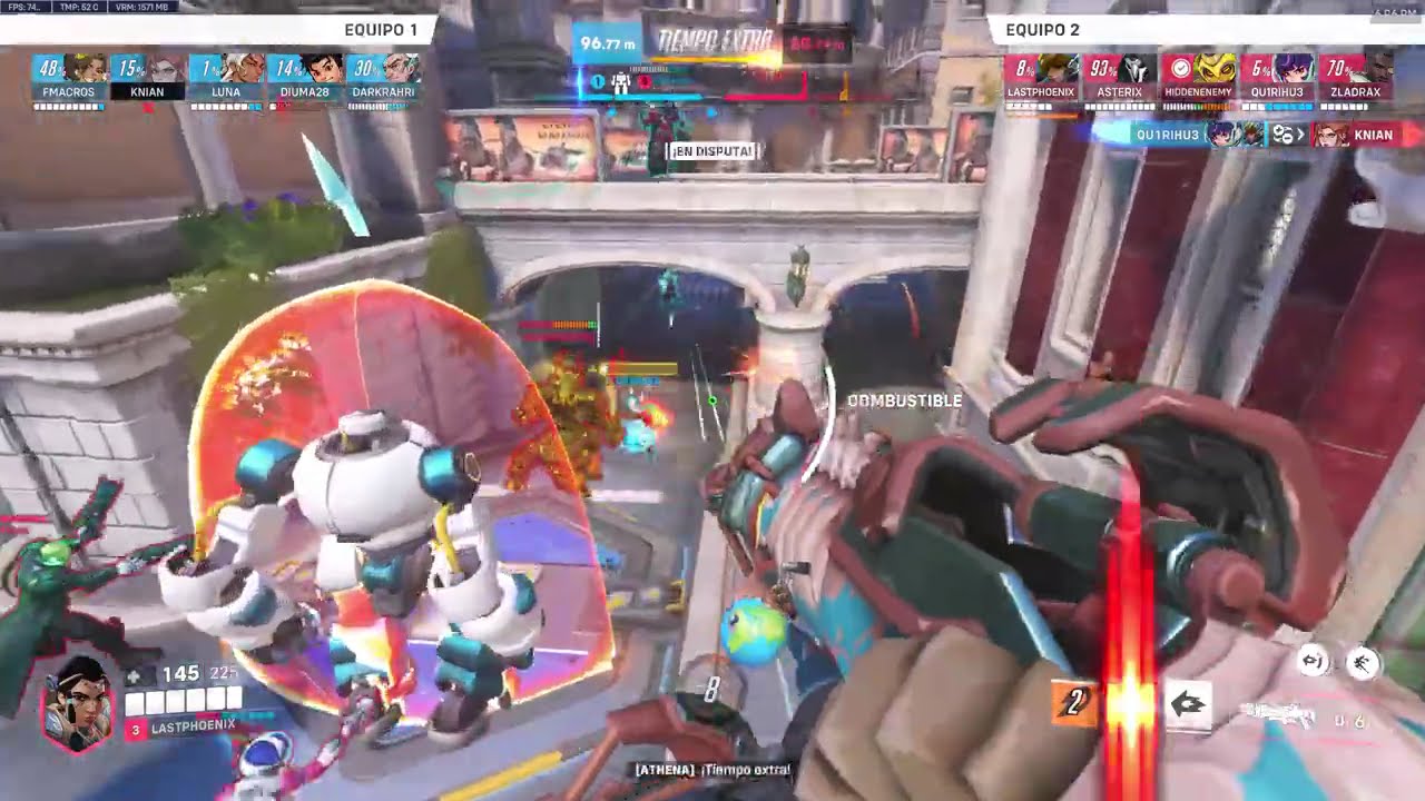 ow2 Pharah gameplay con MissAstrid (Asterix) | Overwatch 29-12-2025