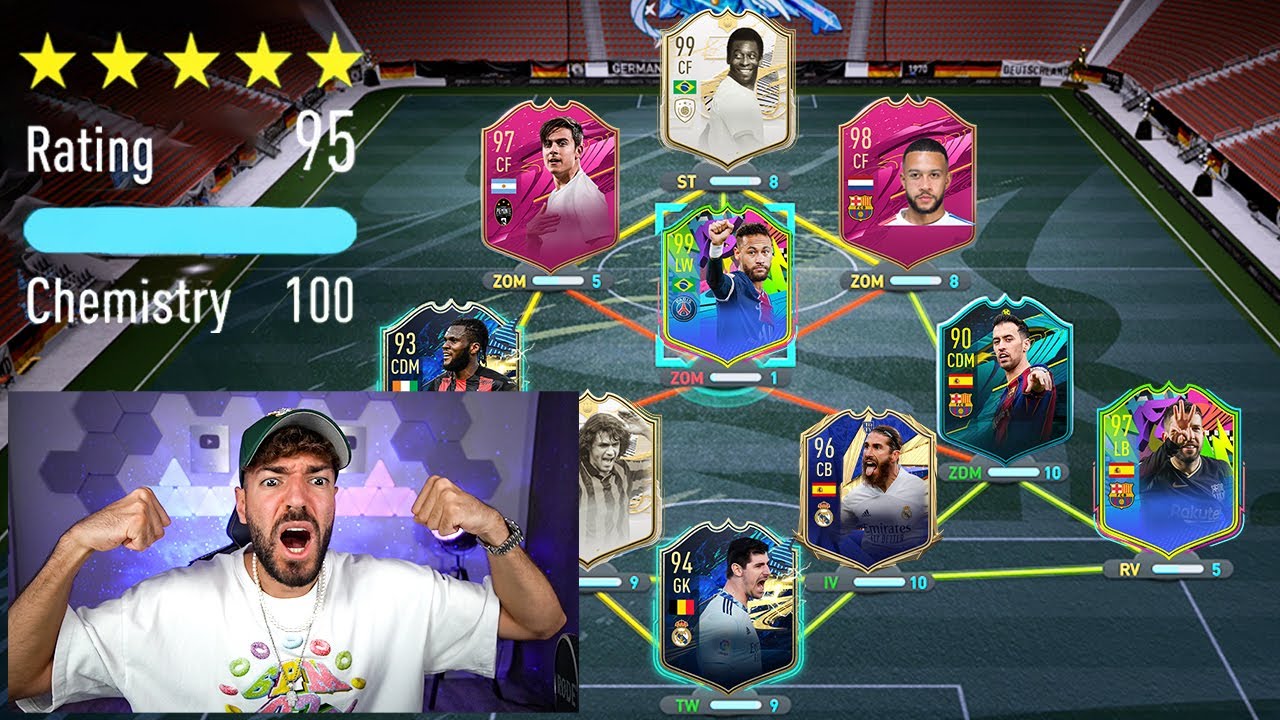WYLD!! 195 RATED FUT DRAFT CHALLENGE FIFA 21 🔥🔥