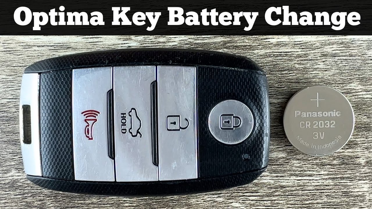 2016 - 2020 Kia Optima Key Fob Battery Replacement - How To Change Replace Remote Batteries DIY