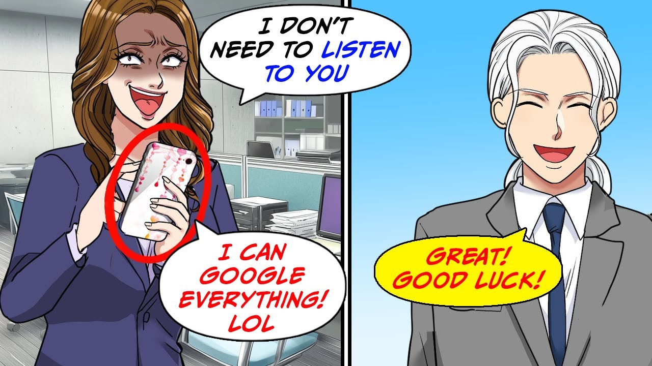A new hire refused to take his supervisor's guidance because he said that he could google everything
