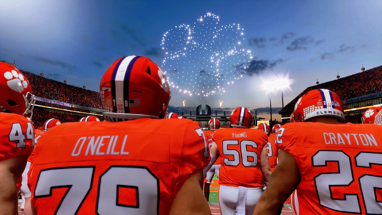 Every Team's Entrance at Night in College Football 26