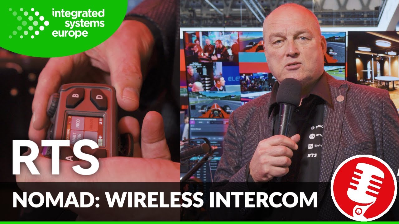 RTS NOMAD: bezprzewodowy intercom | ISE 2026
