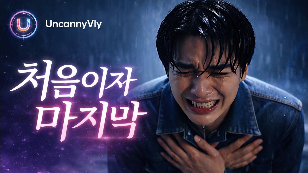 [Full Ver.] UncannyVly - '처음이자 마지막' MV #ai뮤직비디오 #kpop #감성뮤직 #발라드 #슬픈노래 #음악 #이별노래