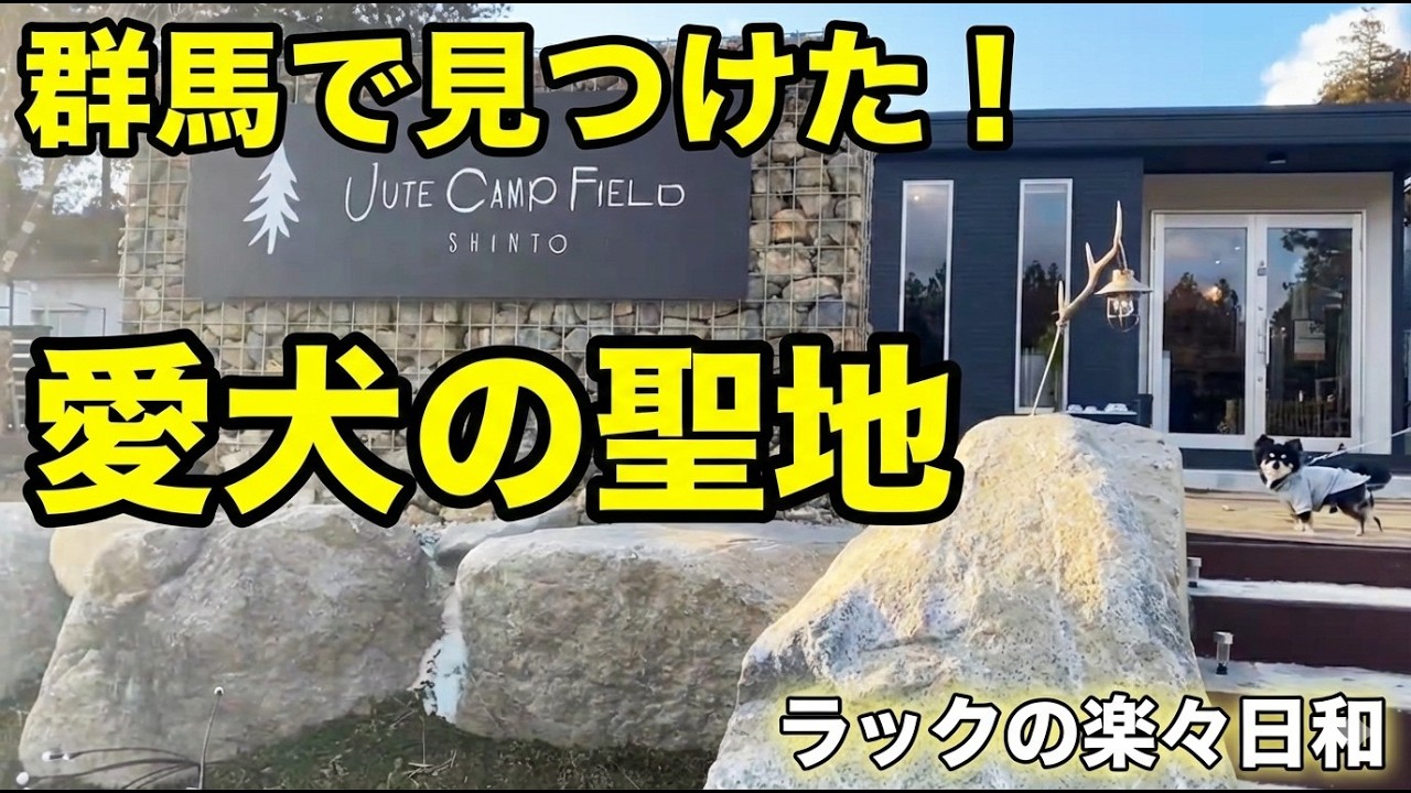 【犬連れキャンプ】JUTE CAMP FIELD　～ドックフリーサイトで愛犬と年越しキャンプ～