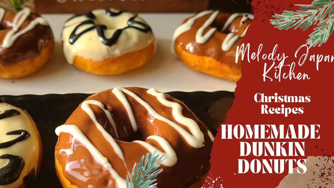 Chocolate glazed donut recipe | Homemade Dunkin' Donuts