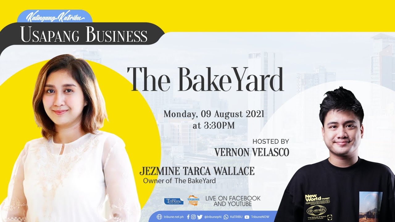 Jezmine Tarca-Wallace of The BakeYard | Usapang Business | #KalingangKatribu