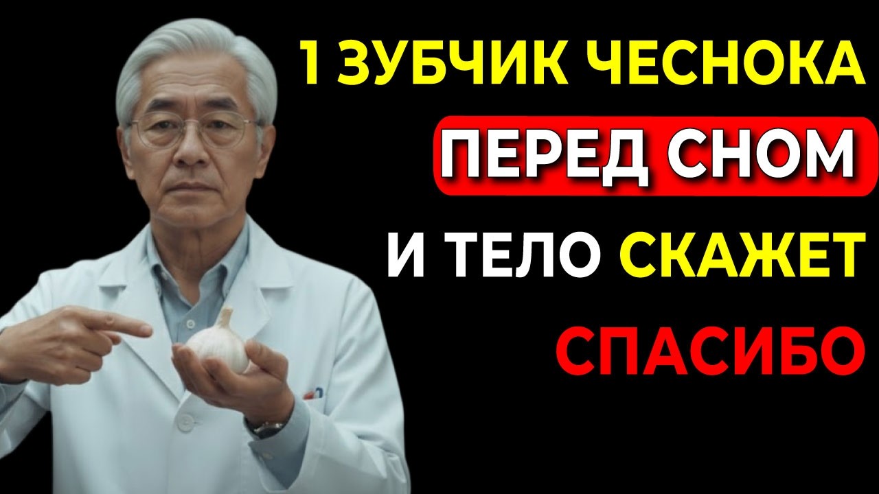 Съешь 1 Зубчик Чеснока На Ночь - И Тело Начнет Работать Как Новое