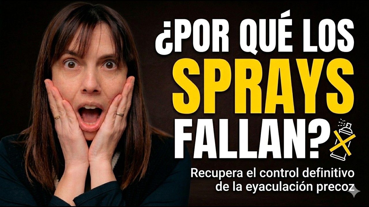 Por qué los sprays y pastillas NO funcionan para la Eyaculación Precoz (y qué hacer)