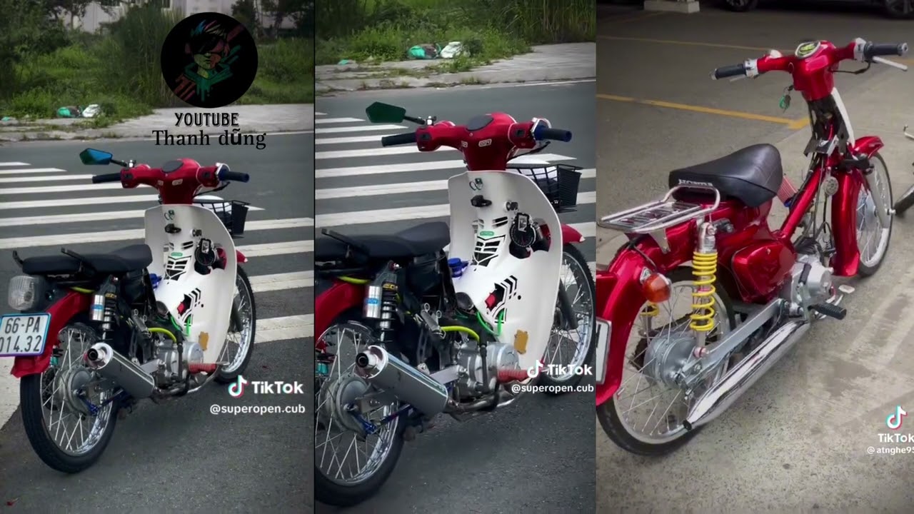 [ Cub độ ] Tiktok xe cub độ kiểng - Tổng hợp những chiếc xe cub độ đẹp | Thanh Dũng p2