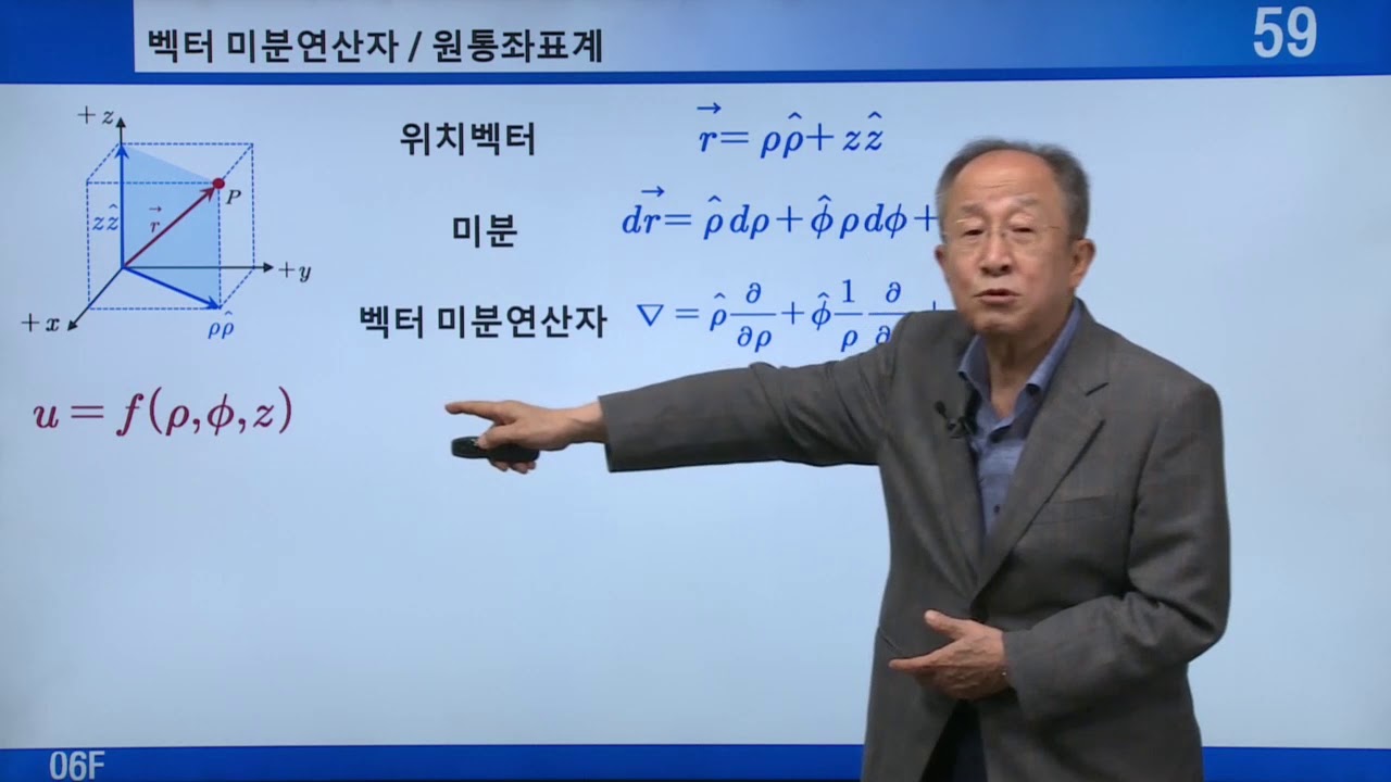 인하대물리1 06F벡터 미분연산자