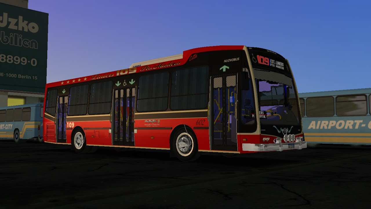 Omsi 2 Argentina - Nuovobus Citta Oh1621 - Linea 109 int.602