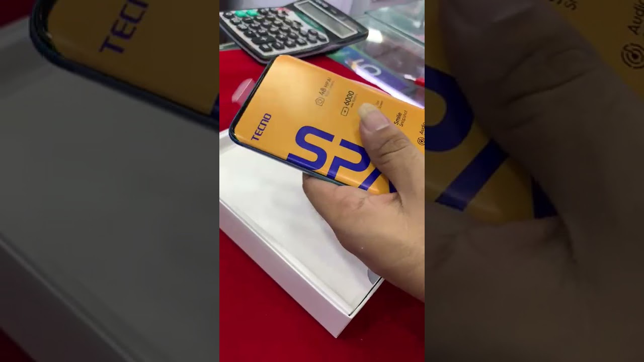 Tecno latest Mobile Spark 7T 4gb 64gb Main camra 48mp display 6.5 inch battery 6000mAh Unboxing