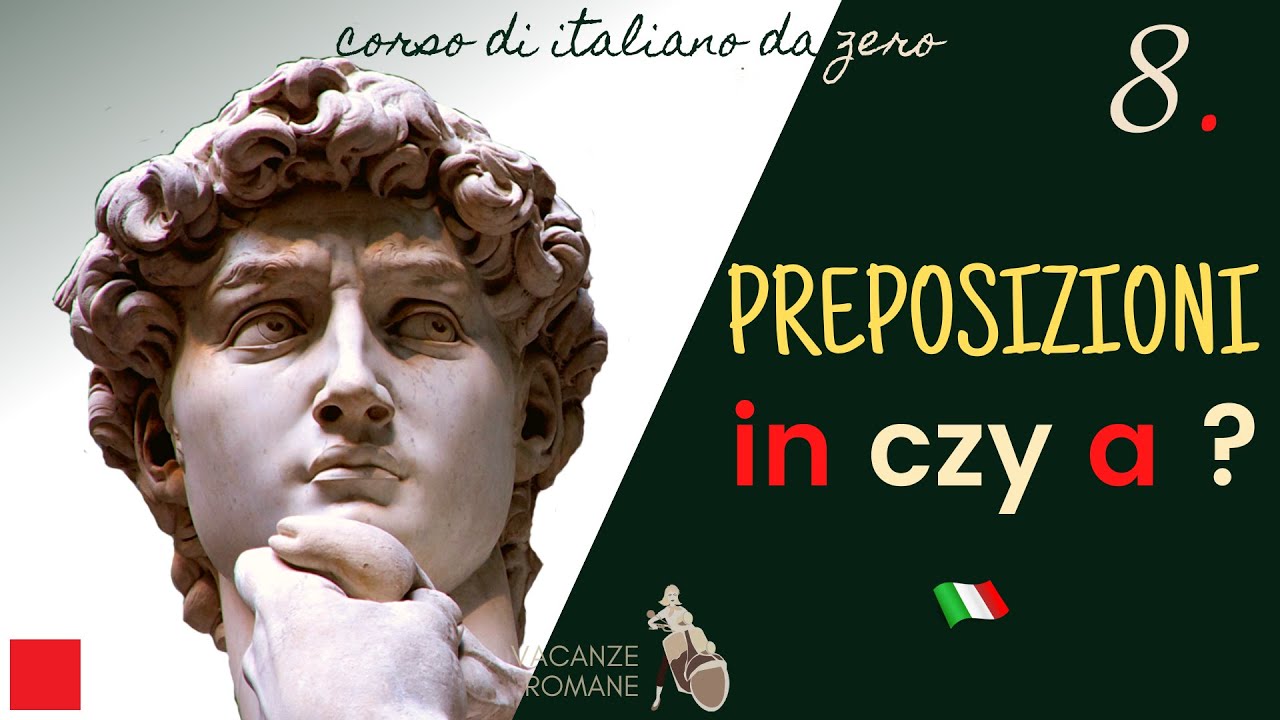 #8 PREPOSIZIONI A1 - Preposizione A - Preposizione IN