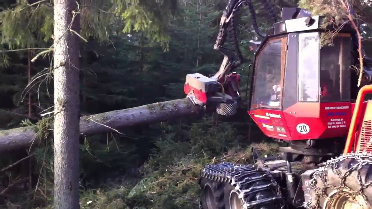 Harvester Valmet 911.3 mit Log Max 6000