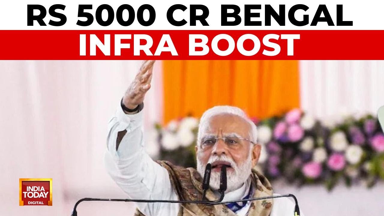 PM Modi in Durgapur: TMC's 'Syndicate Raj' stalling Bengal's Growth, 'Change' is the Only Way