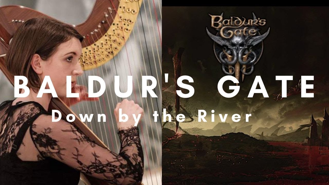 Down by the River - Baldur's Gate (Harp Cover)