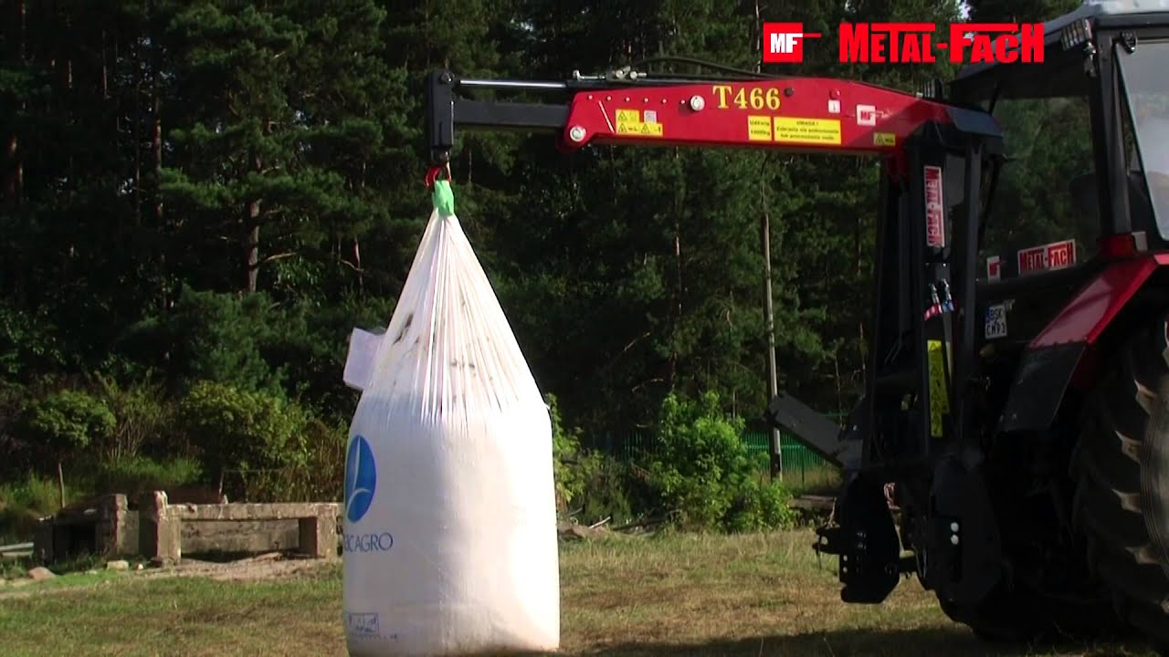 Ładowacz zawieszany do nawozów BIG-BAG T466 METAL-FACH