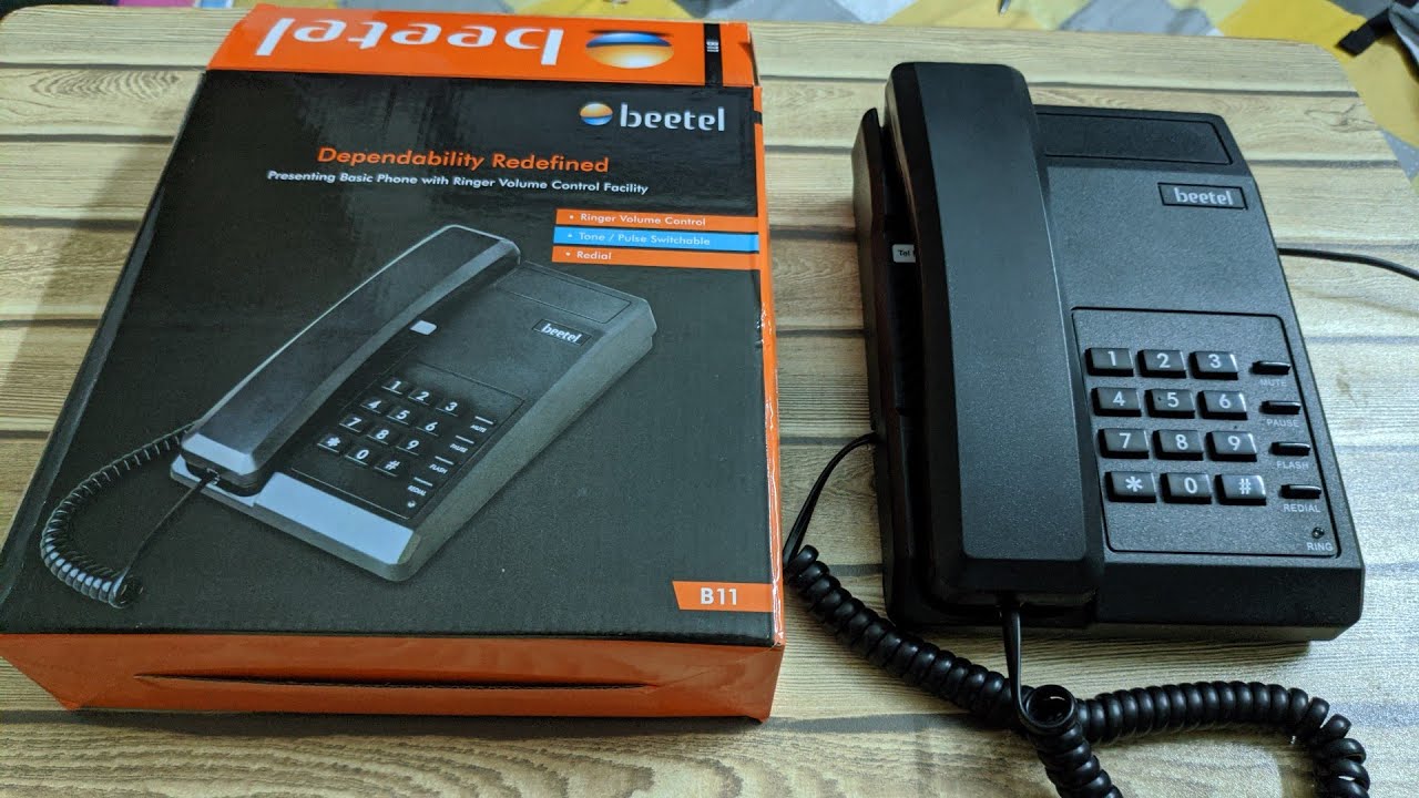 Unboxing Beetel B11 Basic Corded Landline Phone| Unbxoingkuchbhi 2020