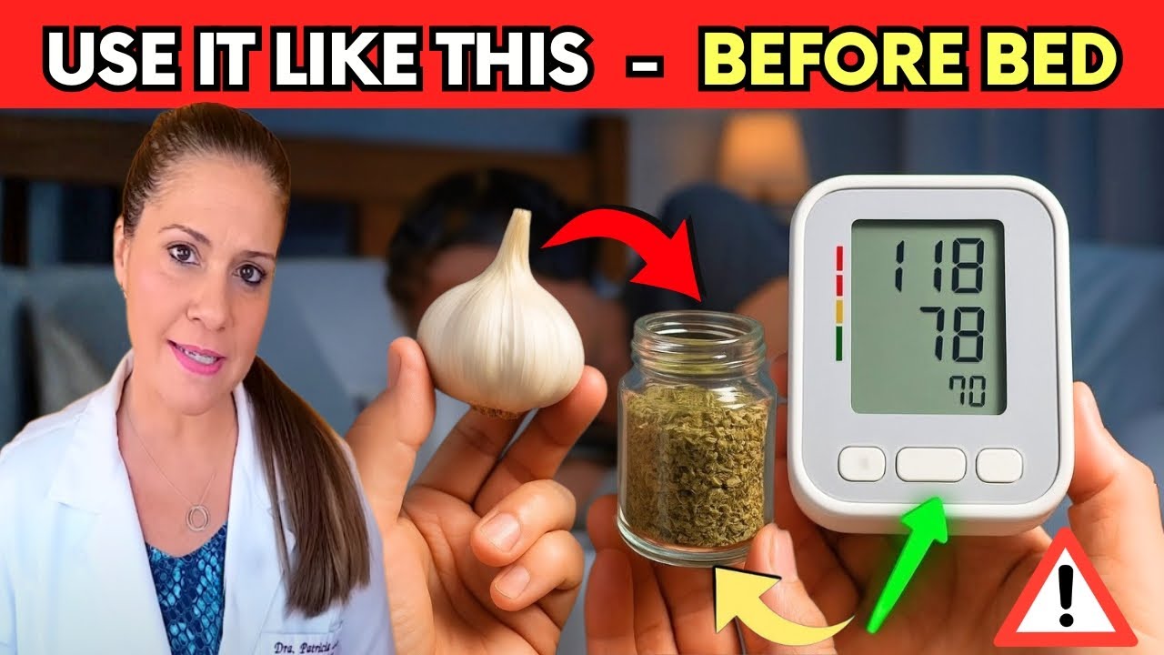 OREGANO + GARLIC Before Bed - Surprising Results! (Blood Pressure, Immunity, Sleep and more)