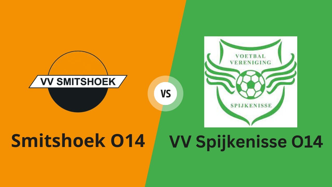 VV Smitshoek O14 - VV Spijkenisse O14 Samenvatting