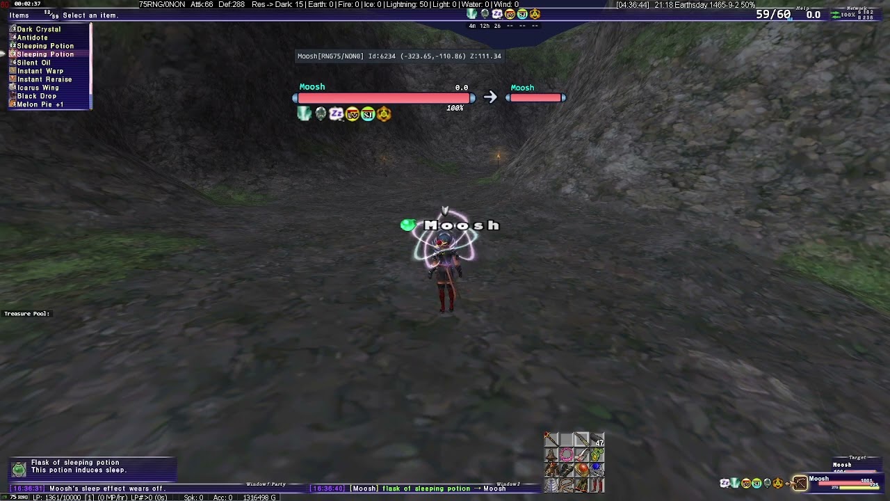 FFXI Classic [HorizonXI] - RNG Maat Fight