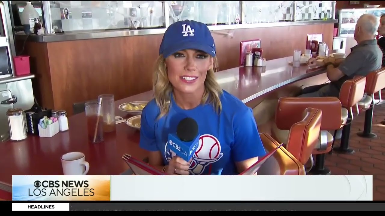 CBS NEWS: Dodgers Fan Frenzy at Bob's Big Boy