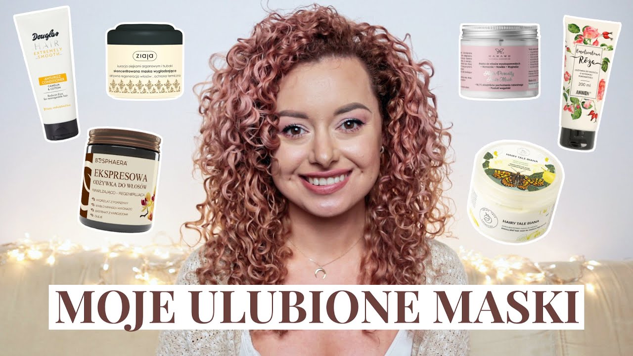 MOJE ULUBIONE MASKI DO WŁOSÓW KRĘCONYCH 😍 // #2  | Curly Madeleine
