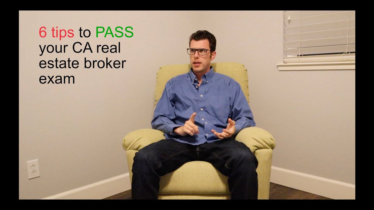 My advice to PASS your RE broker exam  in 2022 (California)
