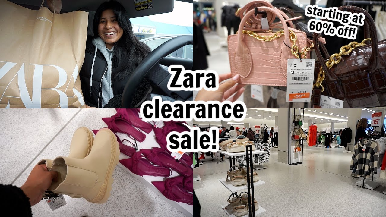 Come shopping with me at Zara! HUGE Zara Clearance Sale!