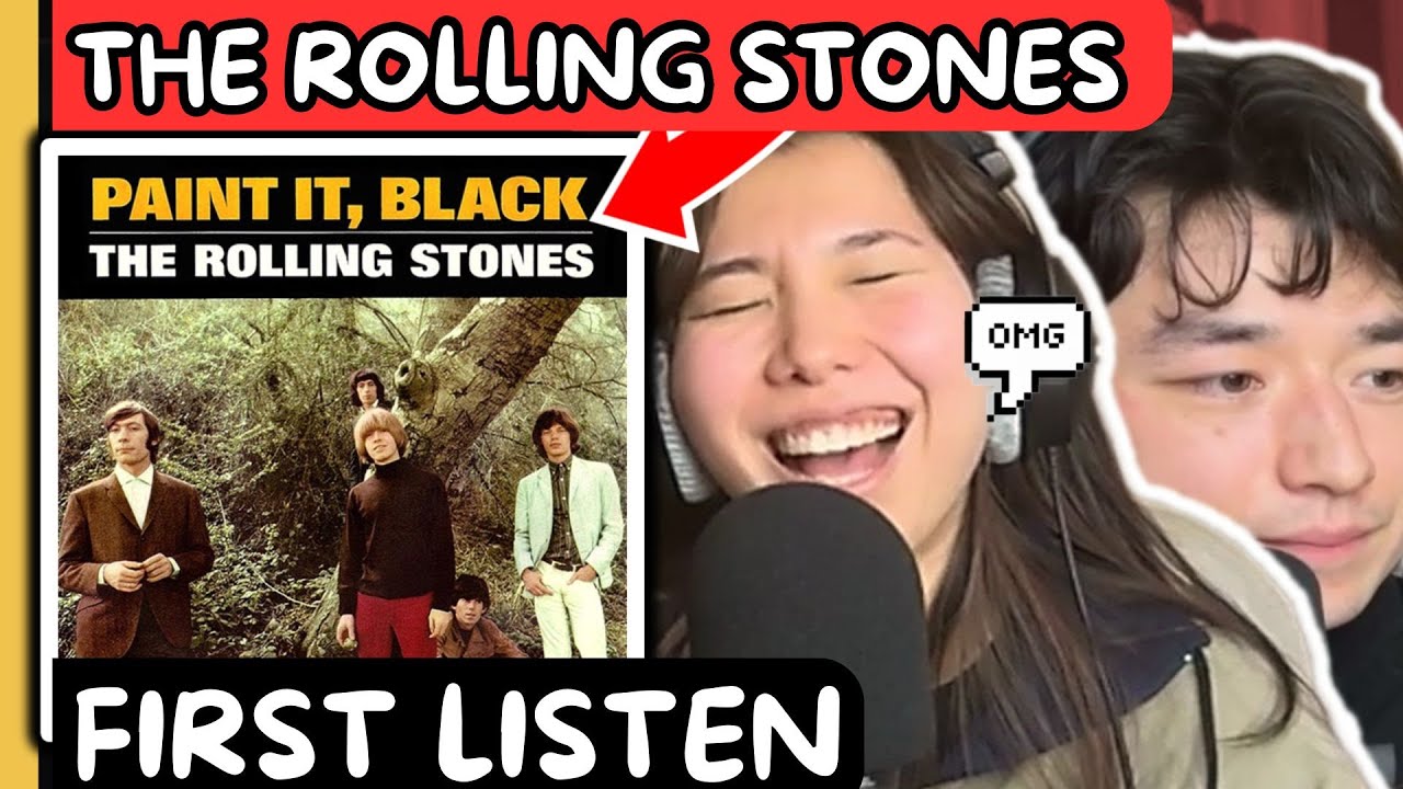 PAINT IT, BLACK! Our First Time Listening to The Rolling Stones