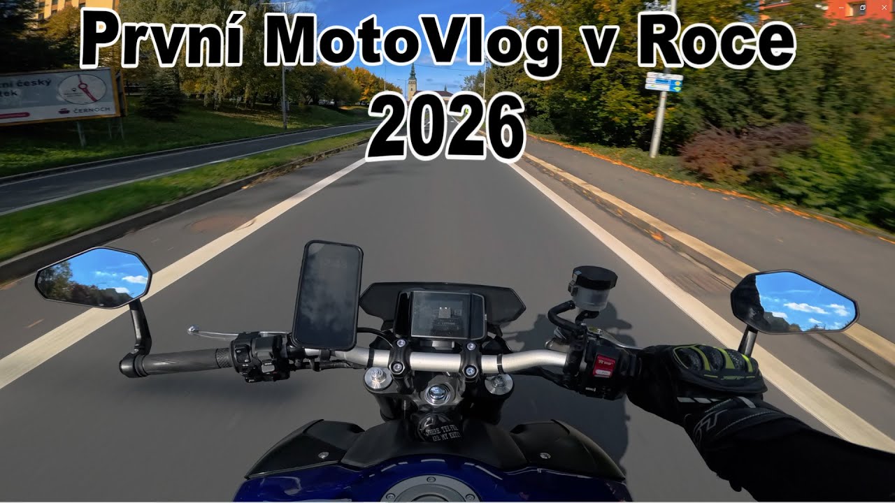 Prvn&iacute; MotoVlog V Roce 2026 ze sezony 2025 | MOTOVLOG CZ/SK | | Yamaha MT09 |