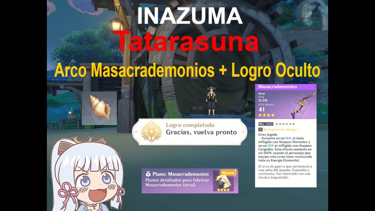 [ Plano de Arco ] Masacrademonios  + Logro Oculto - INAZUMA
