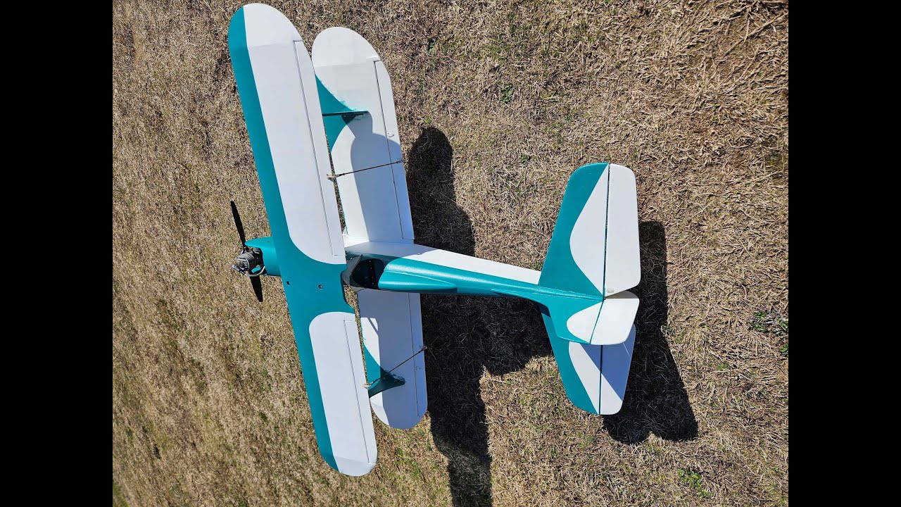 Sig Hog Bipe unsuccessful maiden flight