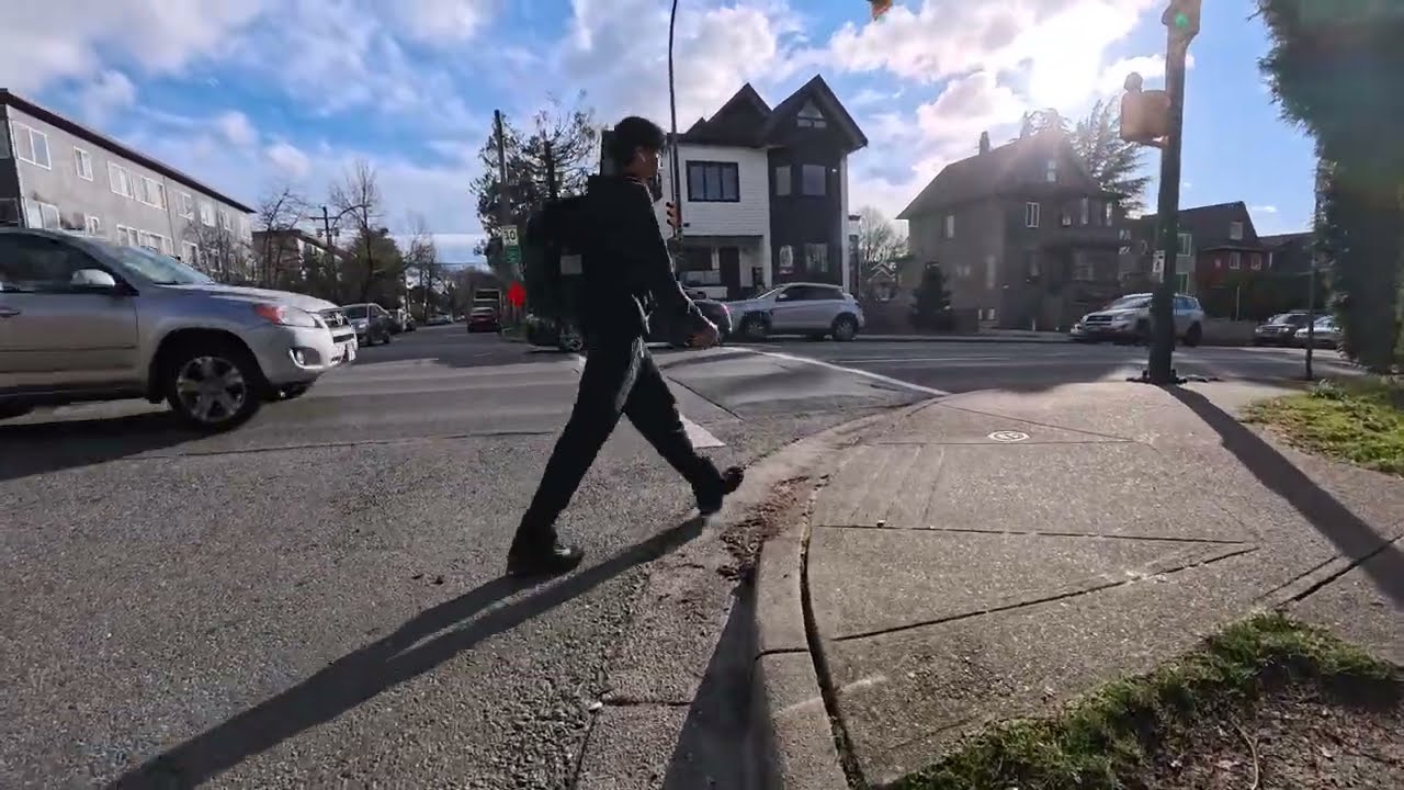 Sunny winter bike ride in Vancouver BC pt 4