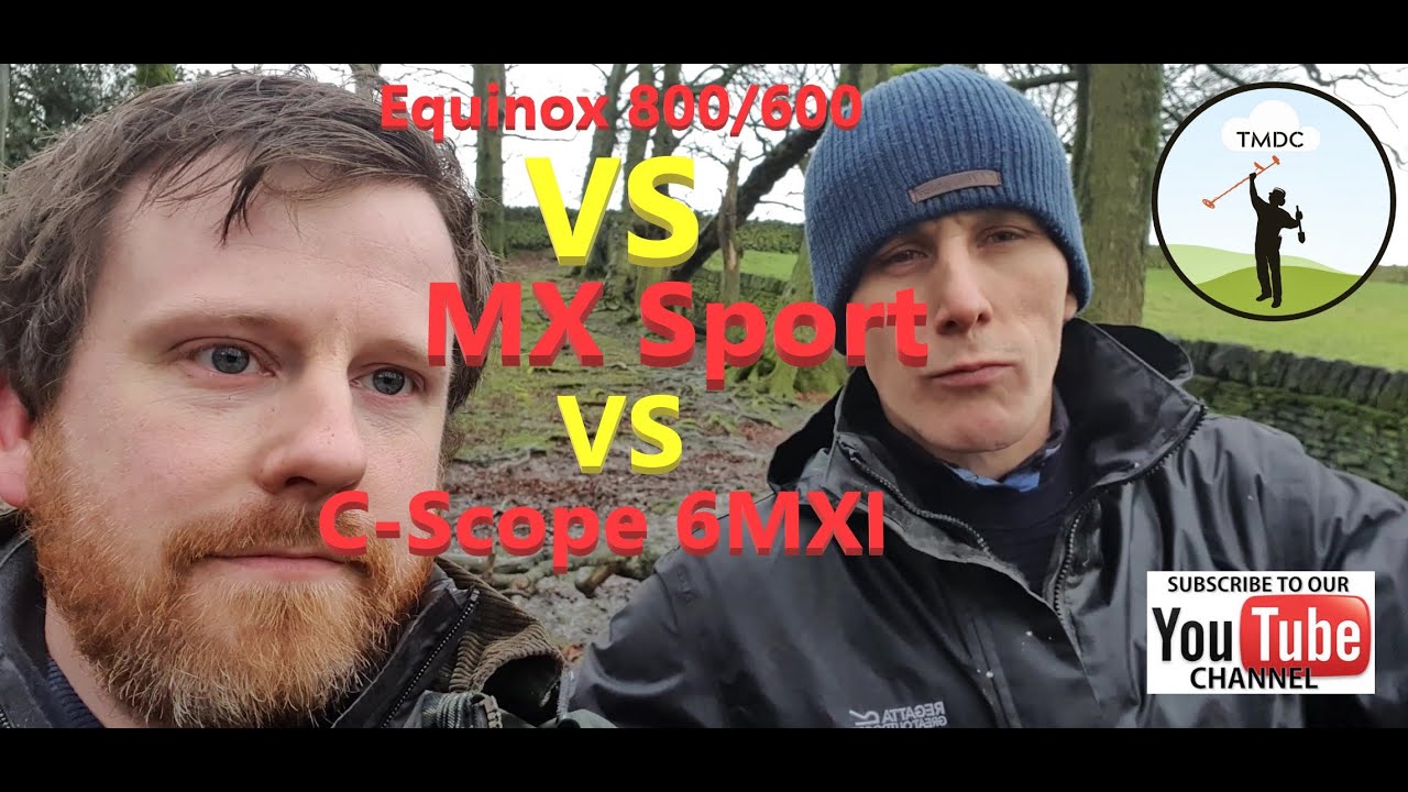Minelab Equinox vs Whites MX Sport vs C-Scope 6MXI