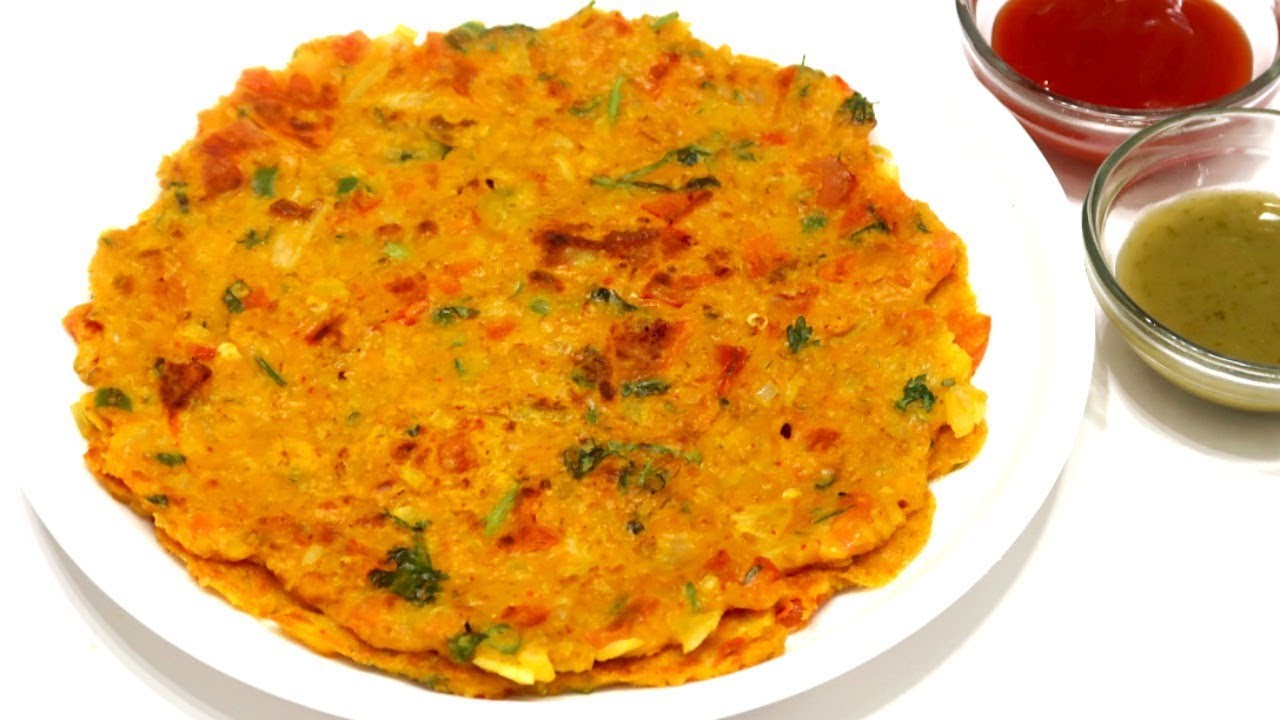 ओट्स के चिल्ले | Oats Chilla Recipe | Oats Pancake | Healthy Breakfast Recipe | KabitasKitchen