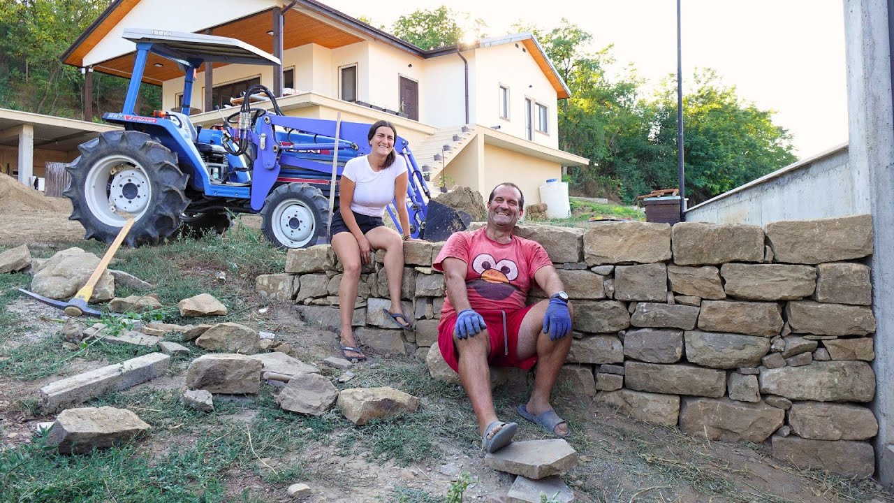 ЖИВОТ НА СЕЛО: Първи опит за суха зидария! 🧱 + 5 дневно пътешествие в Родопите ⛰️🌲